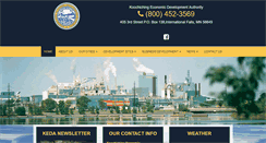 Desktop Screenshot of businessupnorth.com
